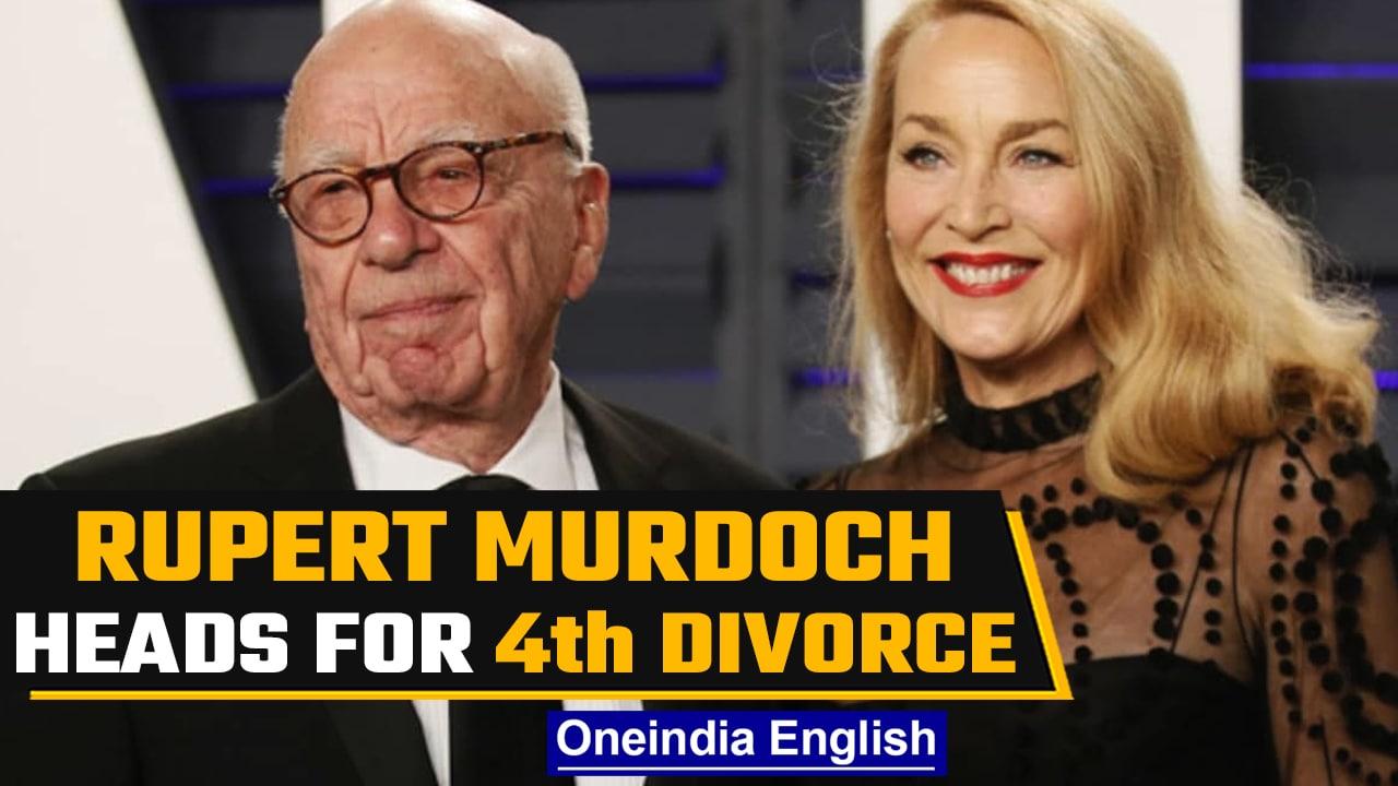 Rupert Murdoch reportedly heads for his 4th divorce with actress Jerry Hall | Oneindia News *News