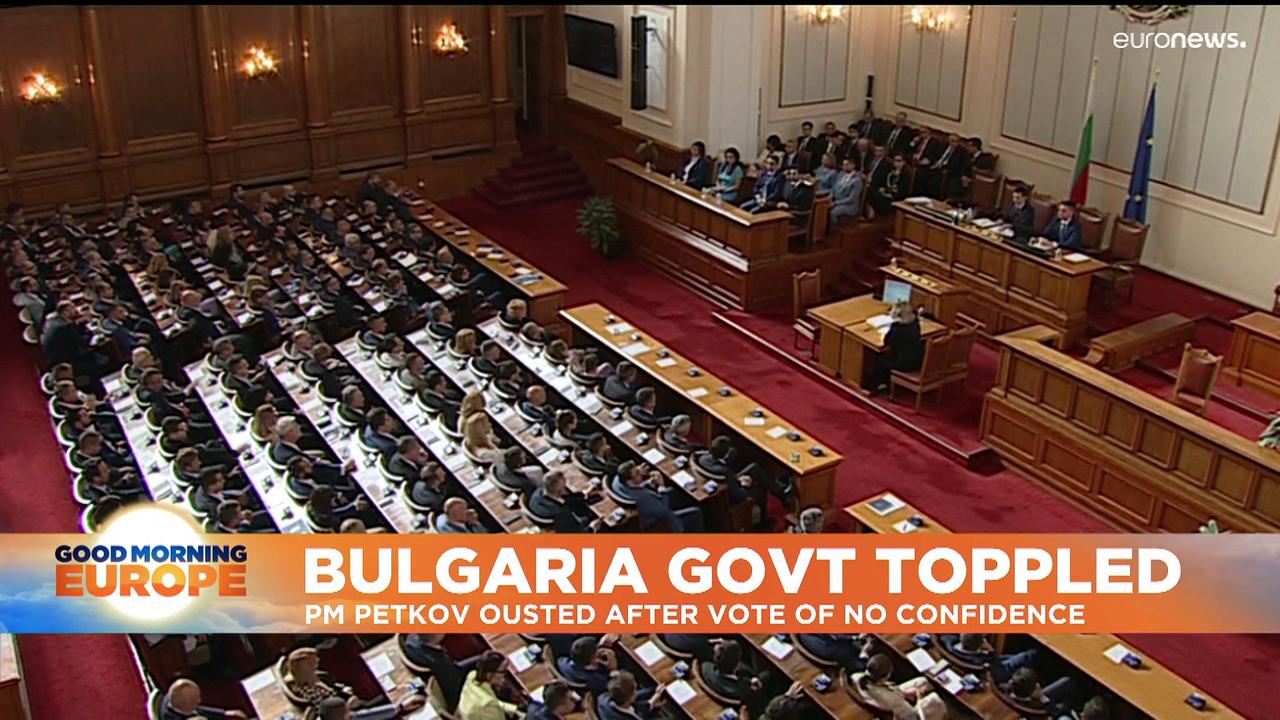 Bulgaria faces fresh political turmoil as government loses confidence vote