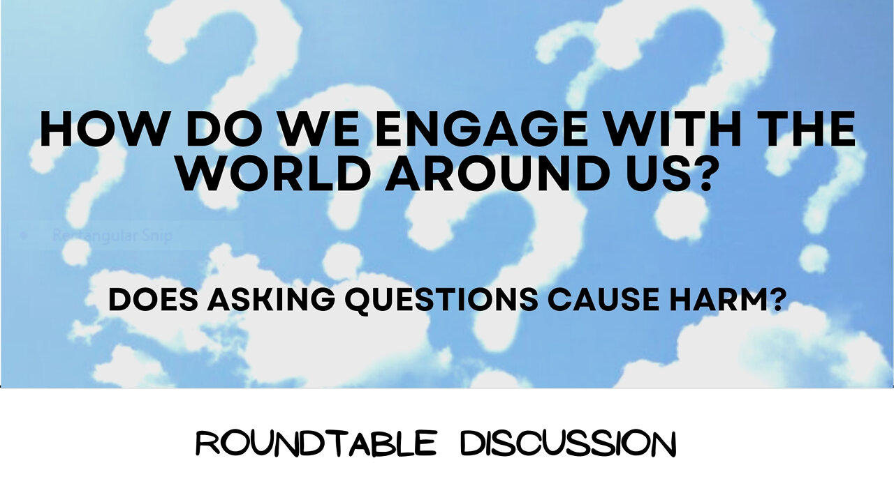 (#FSTT Round Table Discussion - Ep. 073)  How Do We Engage With the World Around Us?