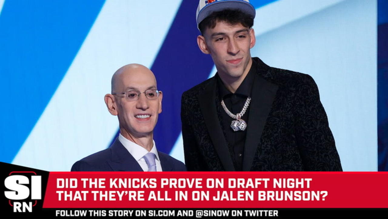 Did Knicks Prove On Draft Night They're All In On Jalen Brunson?