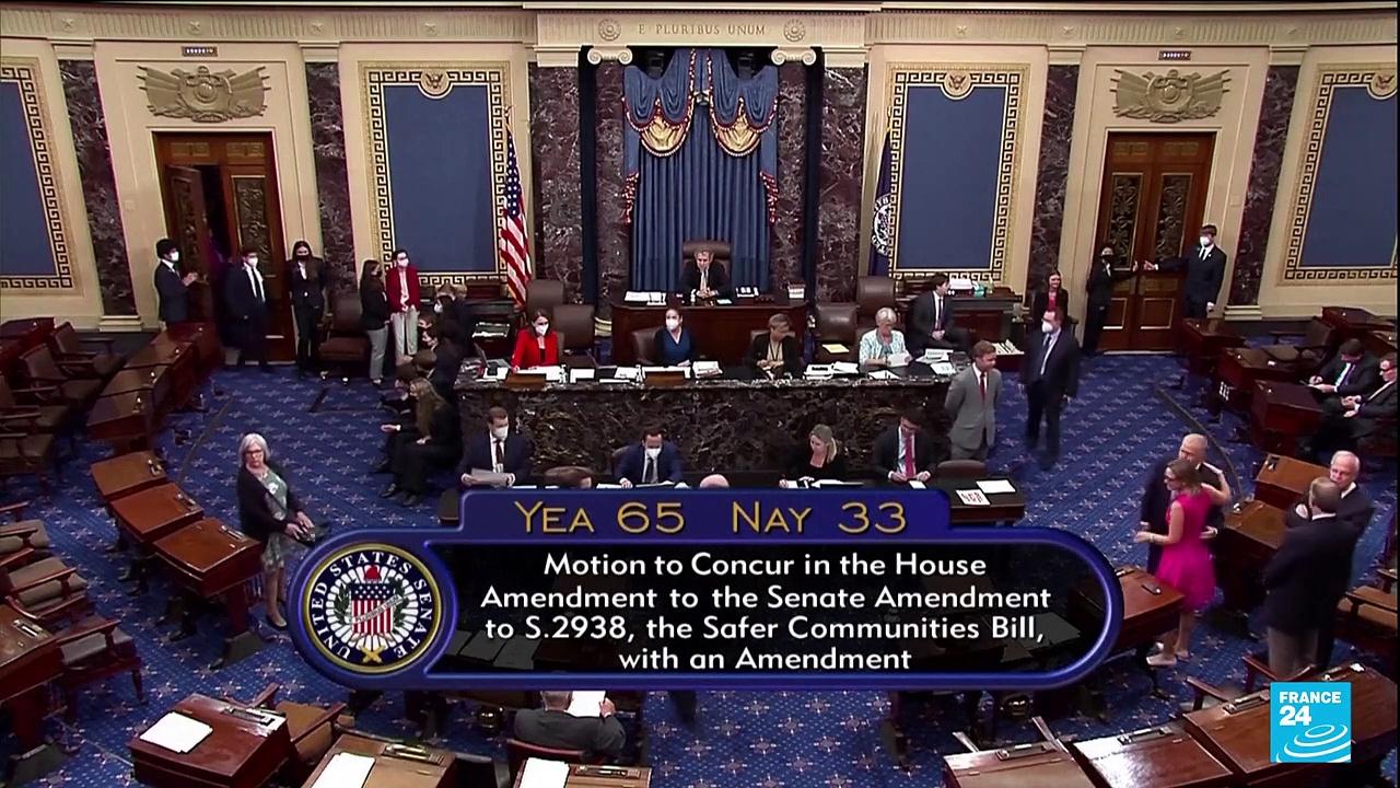 Senate OKs landmark gun violence bill, House passage is next