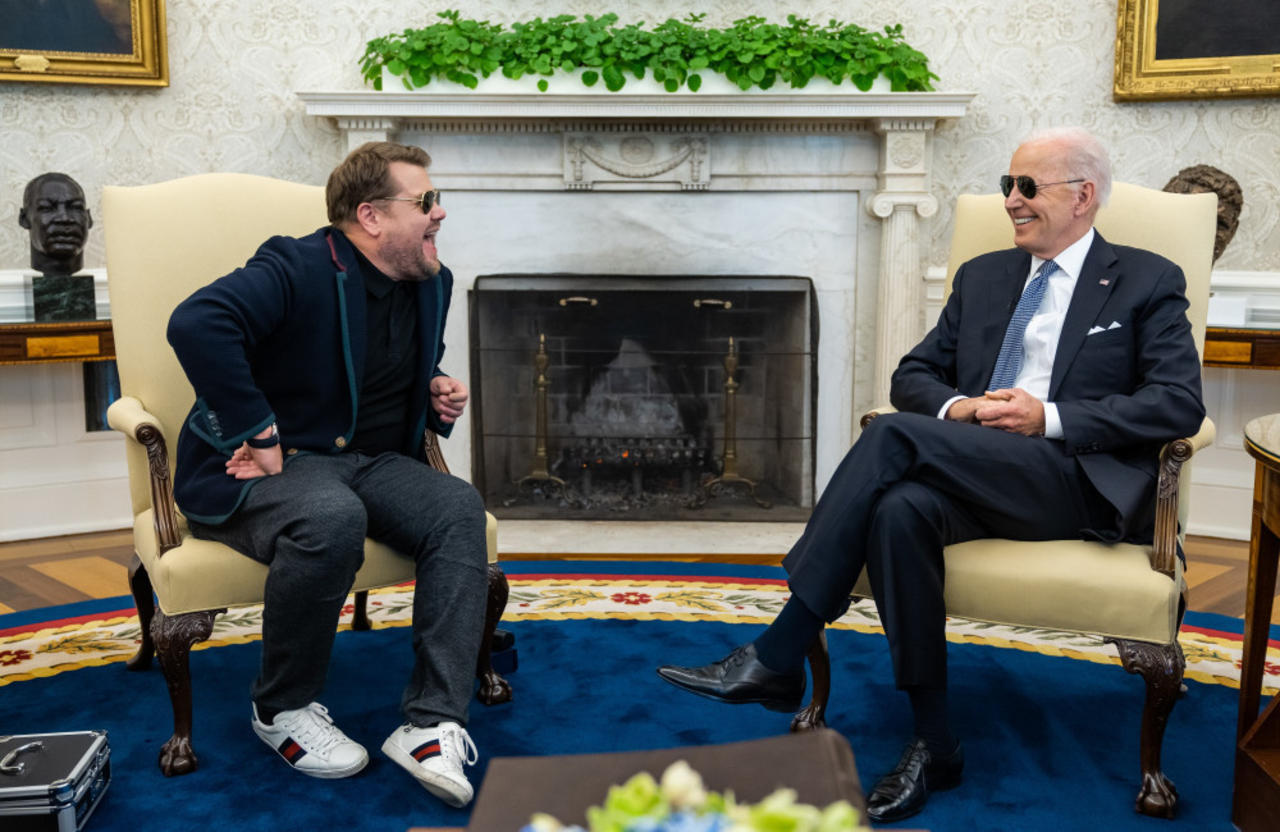 Joe Biden to appear on The Late Late Show with James Corden's UK shows