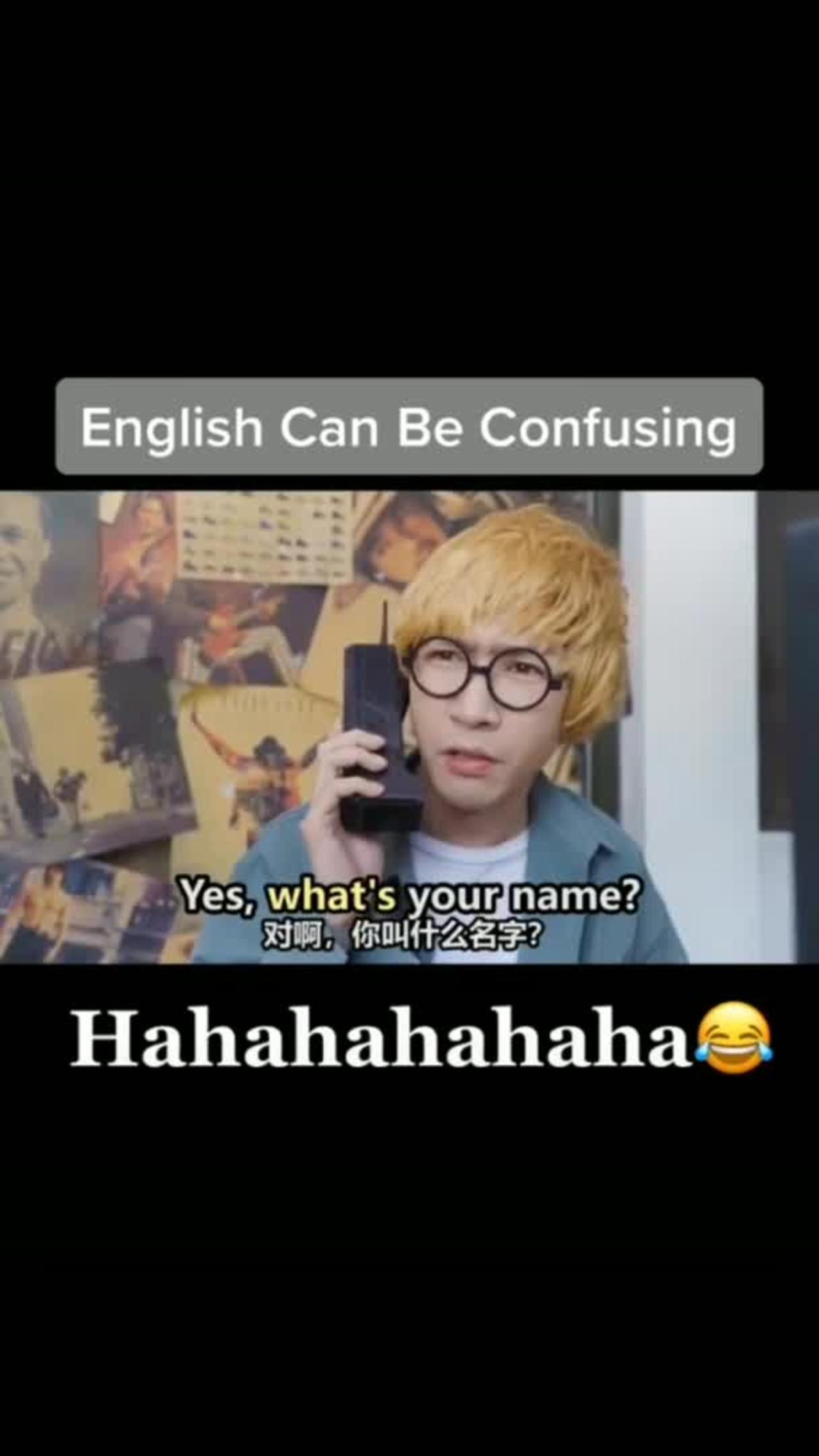 Confusing english 🤣