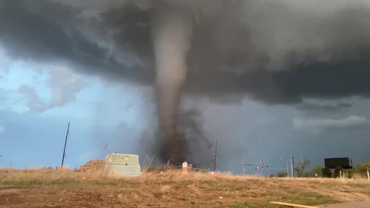 THE MOST INSANE TORNADO FOOTAGE of all-time from Andover, Kansas drone and ground compilation