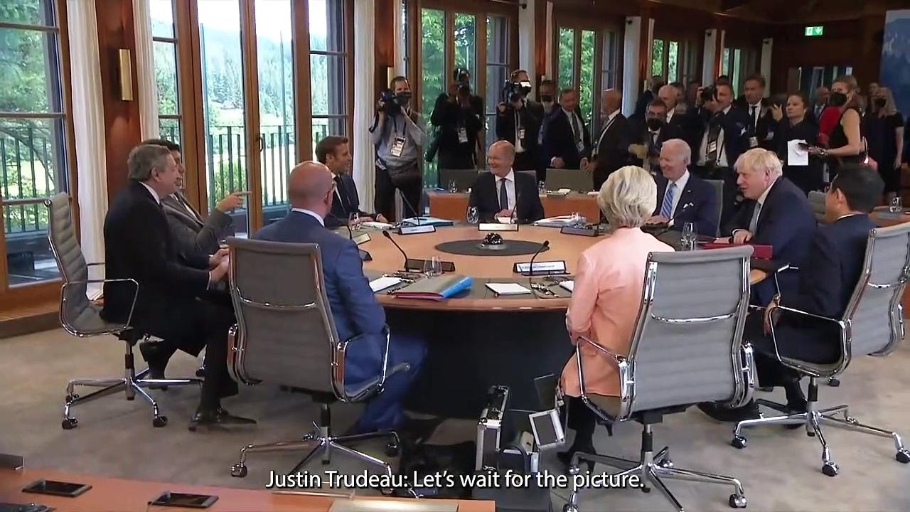G7 Leaders Mock Putin: ‘Show Them Our Pecs’