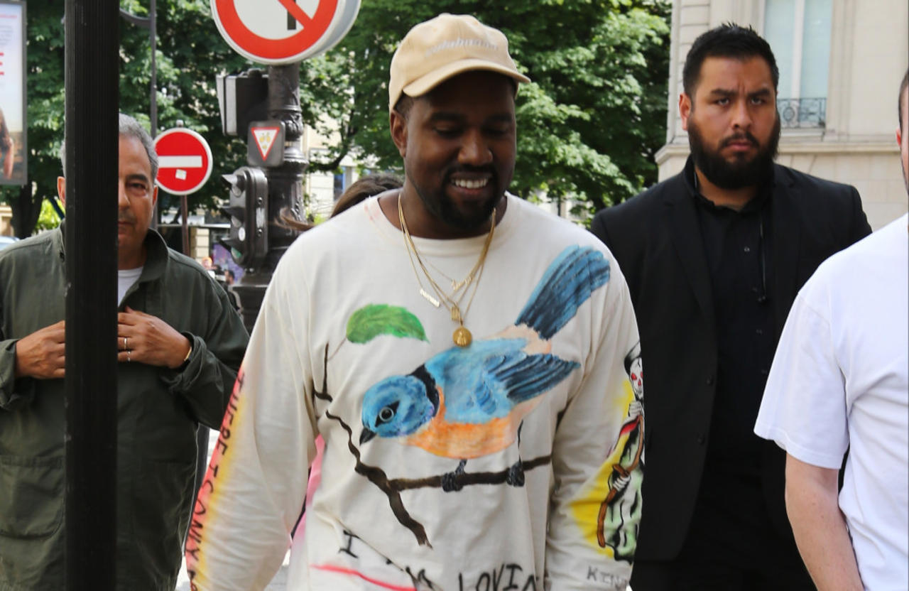 Kanye West made his first public appearance since his controversial online outbursts toward Pete Davidson
