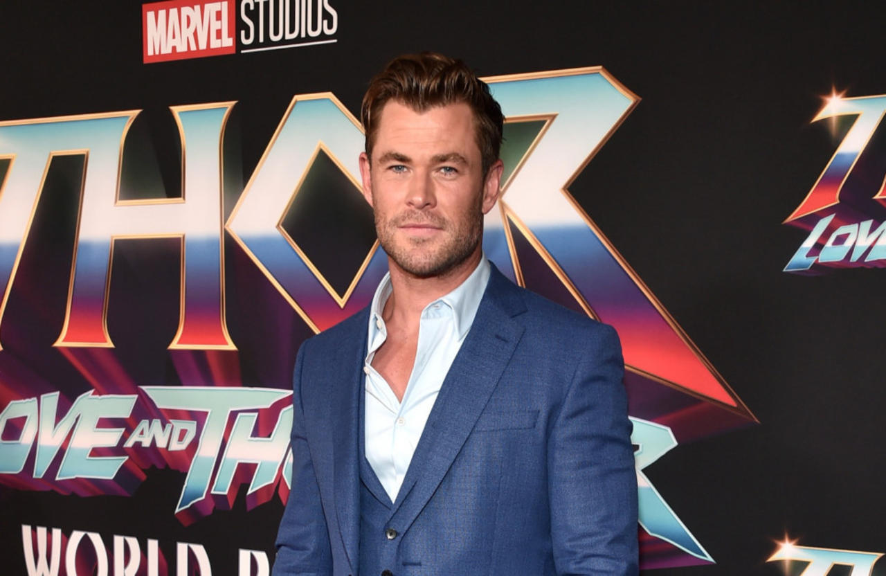 Chris Hemsworth fulfilled a dream by baring his backside in Thor: Love and Thunder