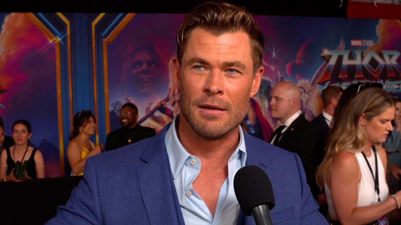 Thor Love and Thunder World Premiere Chris Hemsworth Interview