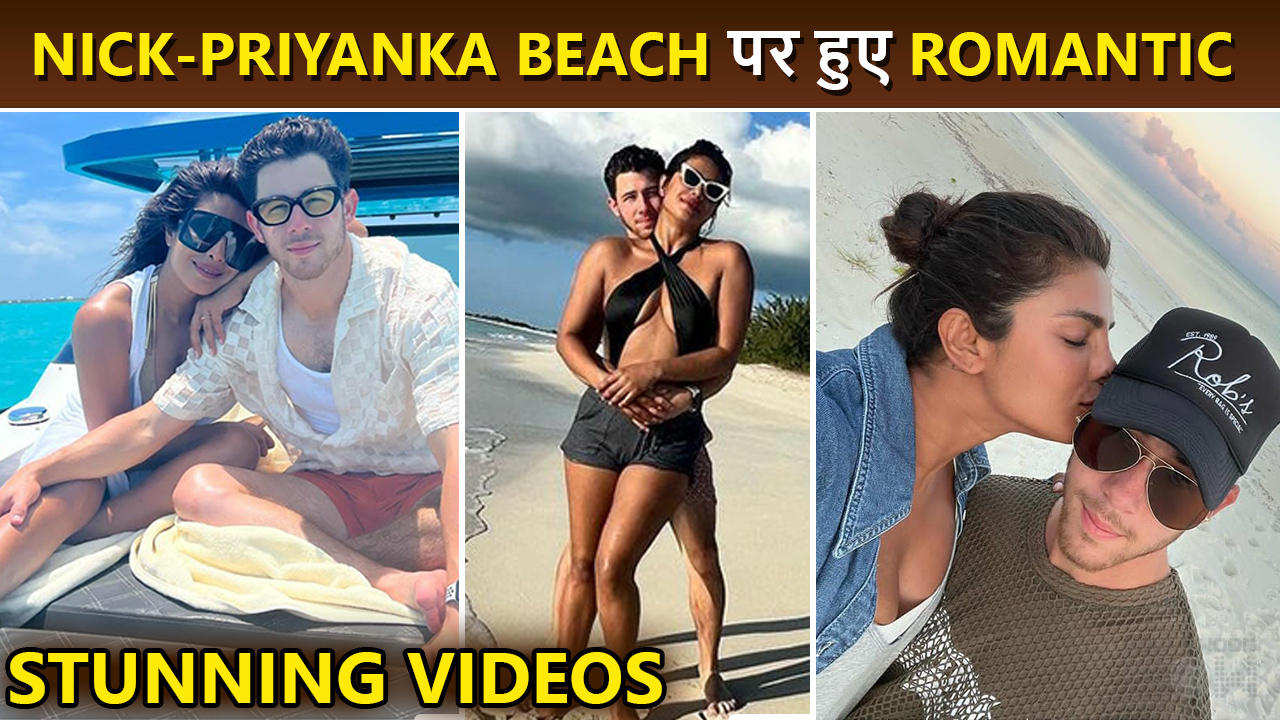 Priyanka Chopra KISSES Hubby Nick Jonas, Couple Get Romantic On The Beach, Flaunts Her Thighs