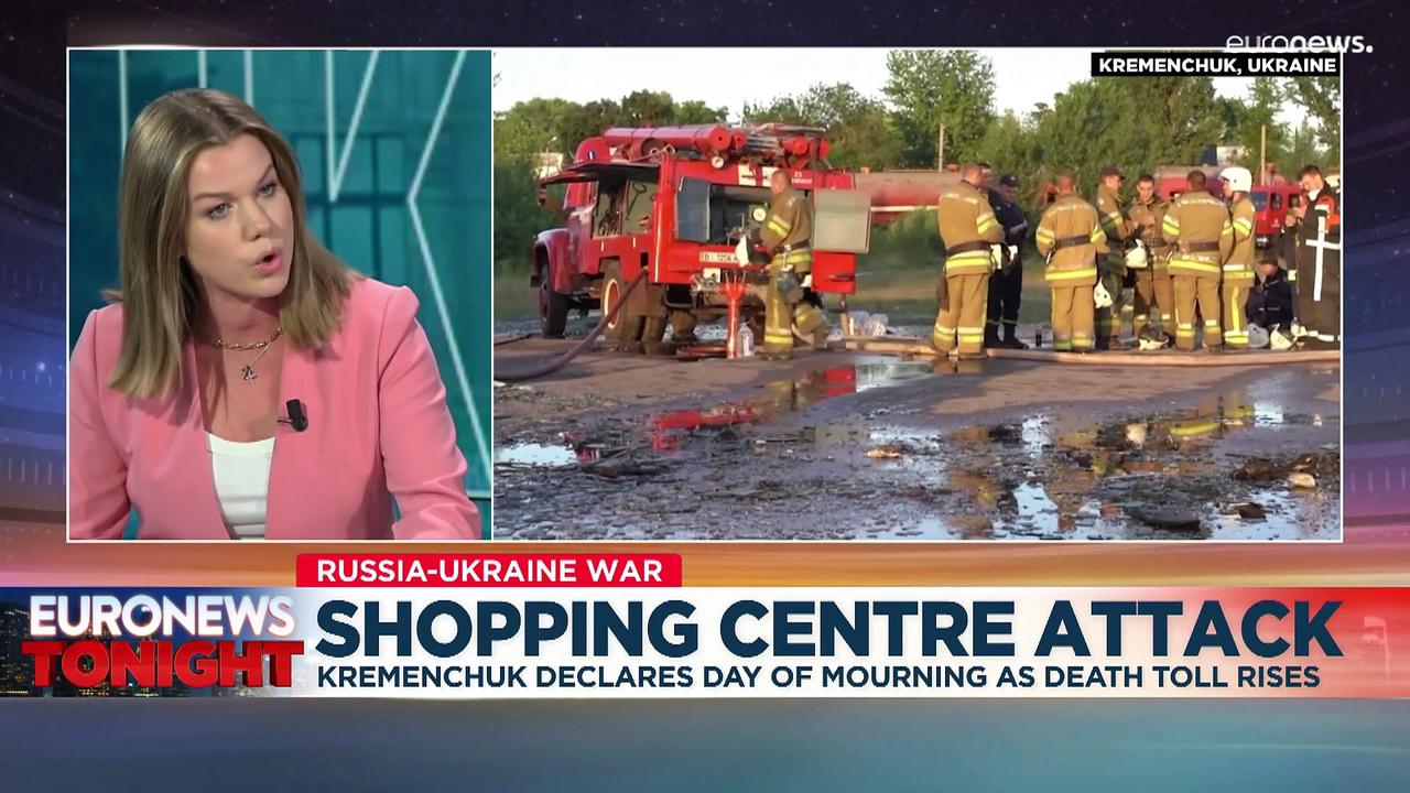 'The place was collapsing': Ukraine shopping centre survivors describe 'hell' of Russian attack