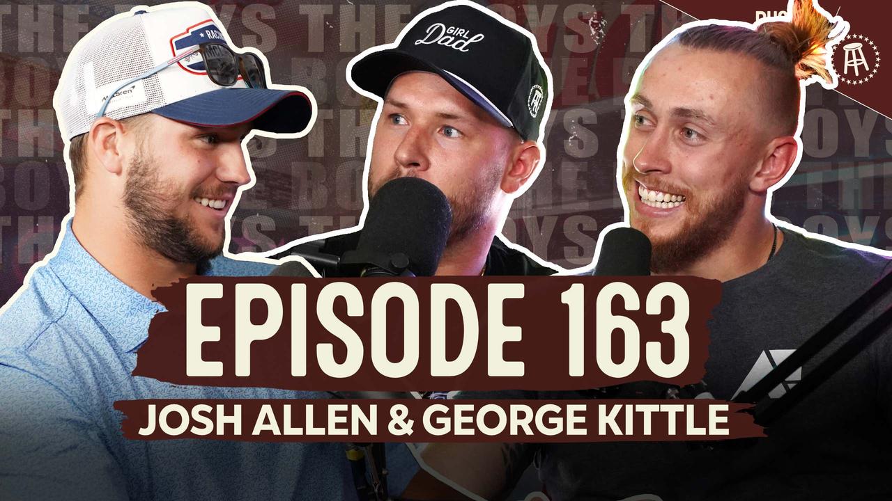 Josh Allen Was Jinxed Before The Chiefs Game & George Kittle Is Pissed