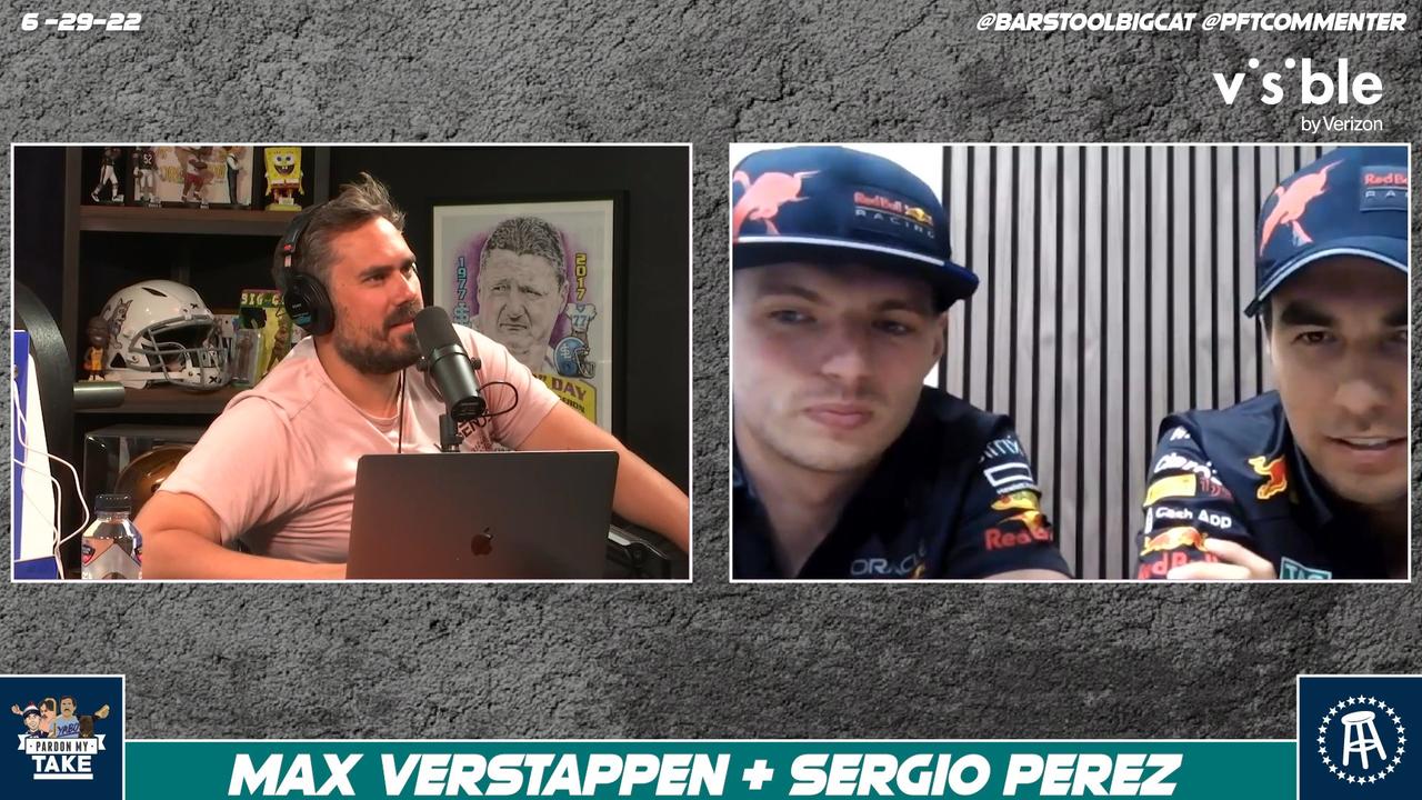 FULL VIDEO EPISODE: Max Verstappen & Sergio Perez, Kyrie Opts In & Mt Rushmore Of America With Kate