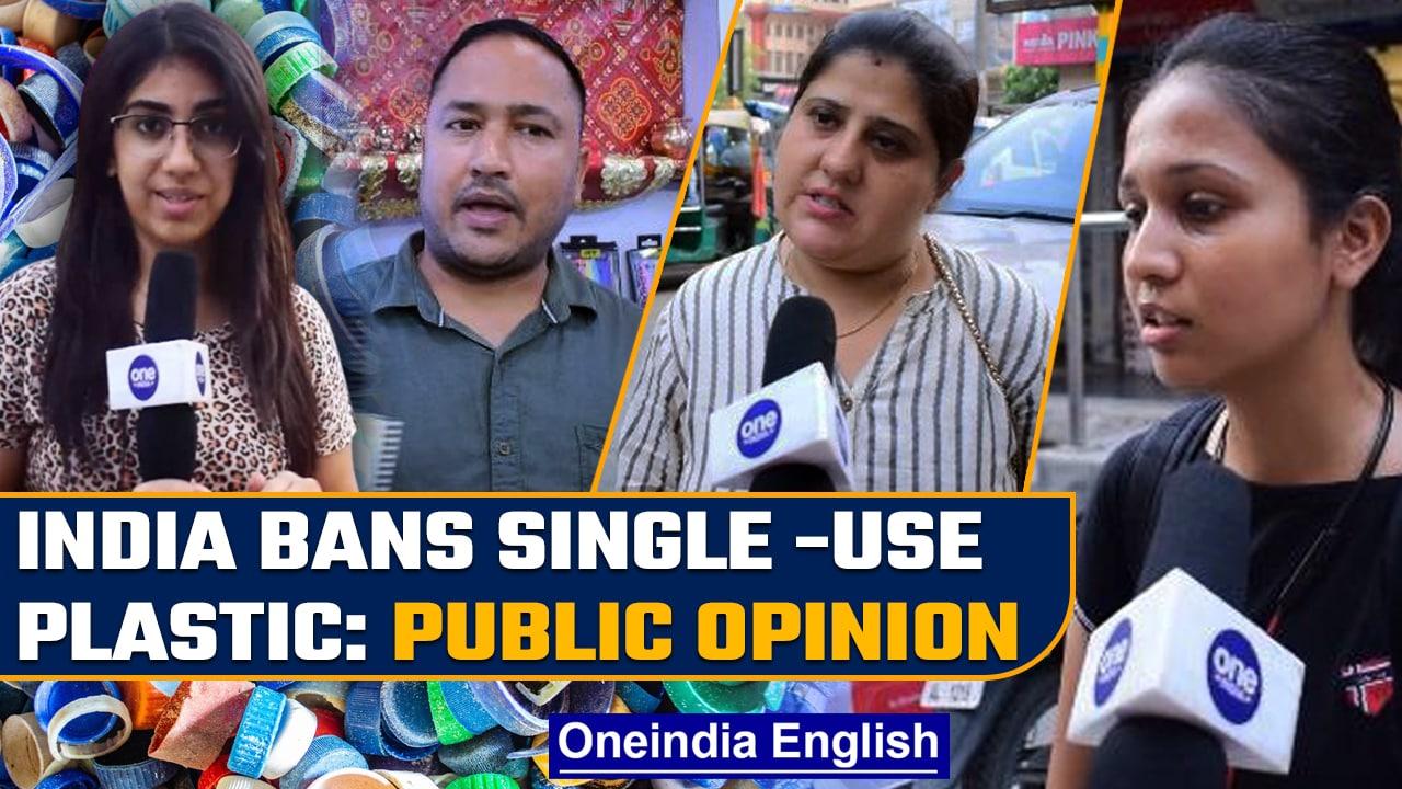 Single-use plastic ban kicks in: Know people's reaction on plastic ban | Oneindia News*Voxpop