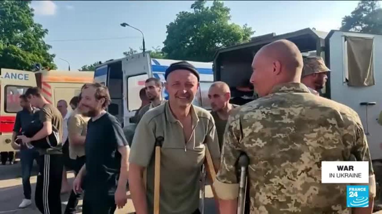 Ukraine prisoner swap: Kyiv says it has secured the release of 144 soldiers • FRANCE 24 English