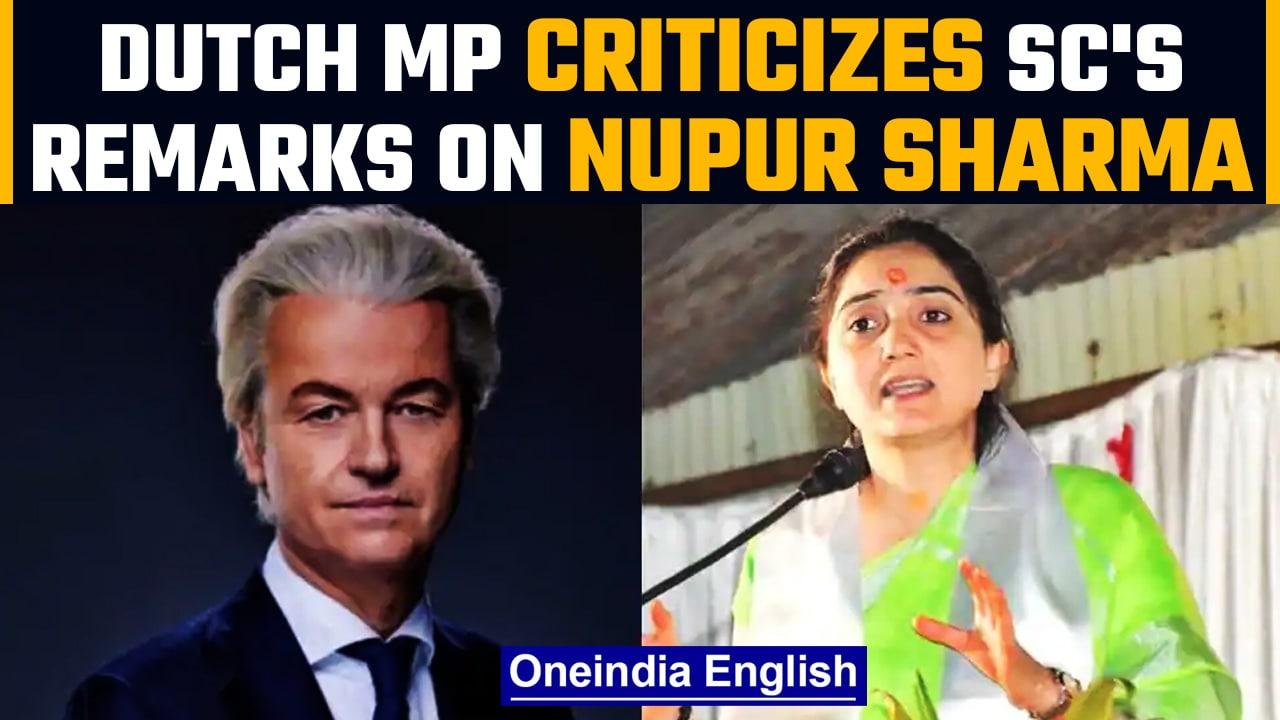 Nupur Sharma should never apologise, says Dutch MP after SC remarks | Oneindia news *News