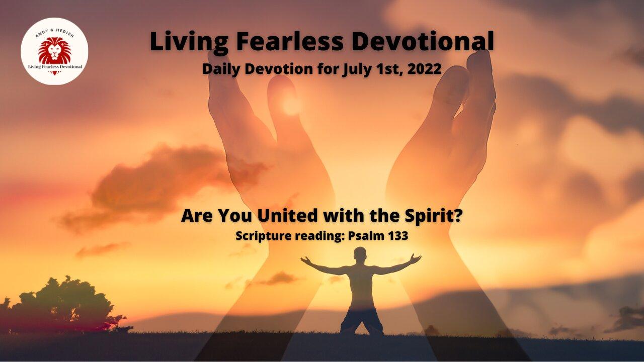 Are You United with the Spirit?