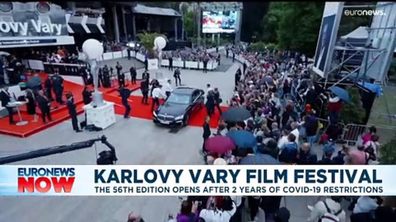 Karlovy Vary film festival returns for its 56th edition after two years marred by COVID-19