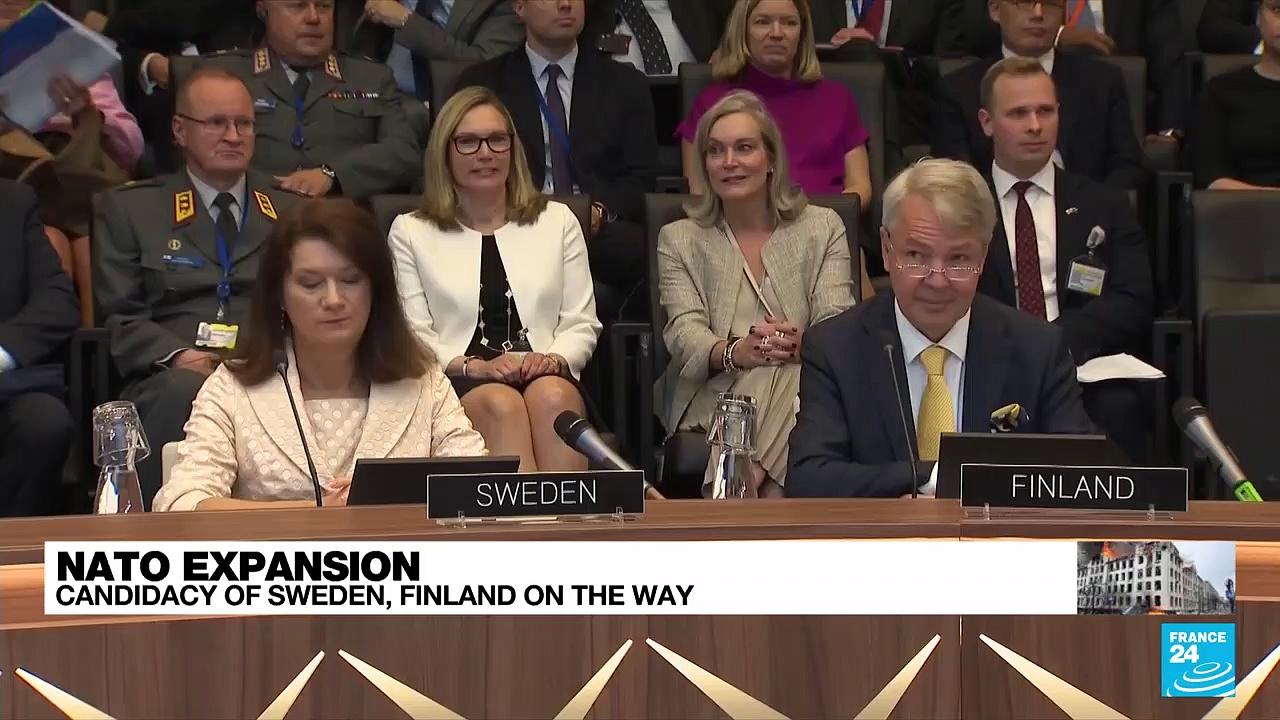 NATO nations sign accession protocols for Sweden, Finland