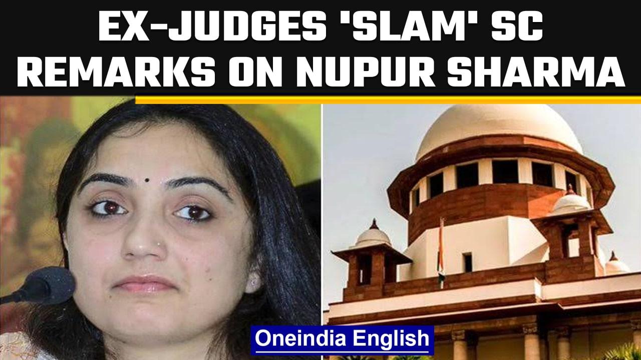 Nupur Sharma: Ex-judges, bureaucrats, armed forces slam recent SC remarks | Oneindia news *News