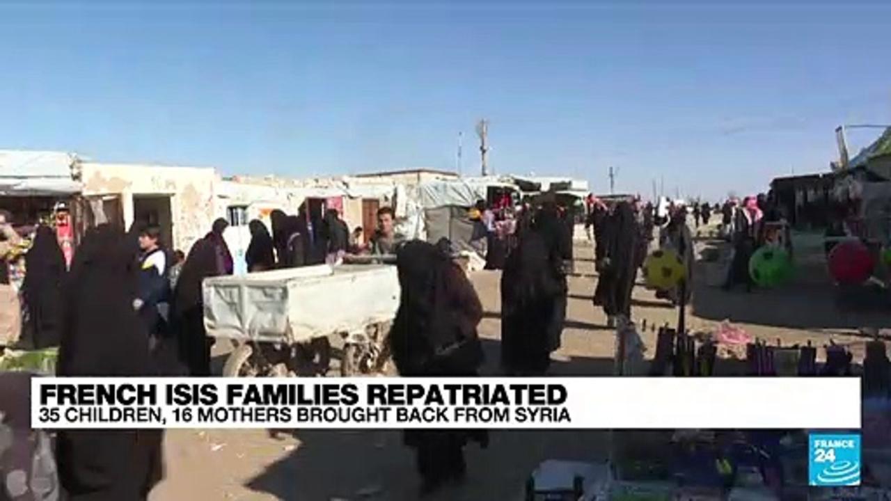 French ISIS families repatriated from Syria in policy change