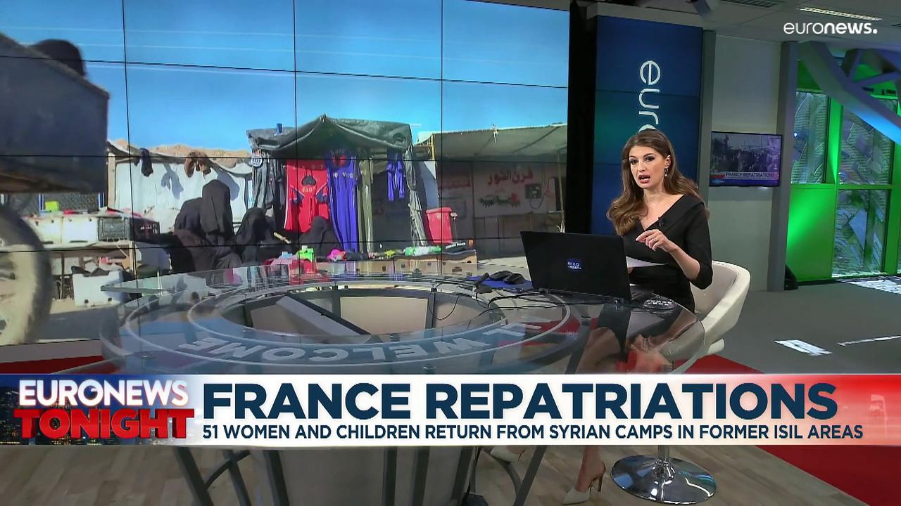 France repatriates 51 women and children from camps in Syria