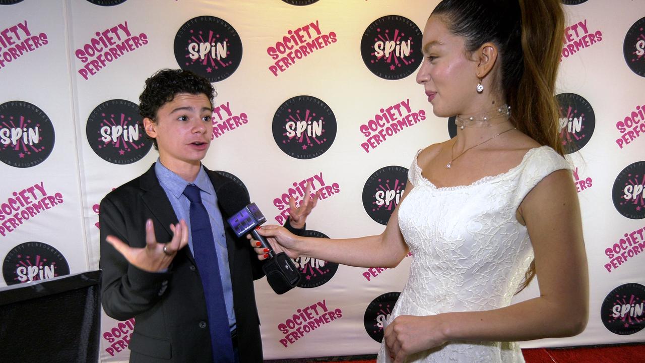 Raphael Alejandro Interview 'SPiN 2022 Nationals Celebrity Awards Night Gala' Red Carpet in Los Angeles