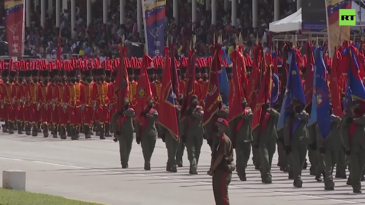 Military parade held for Venezuelan Independence Day