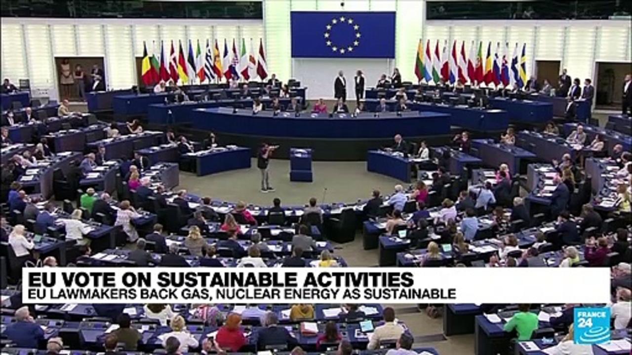 EU vote on sustainable energy is 'a win for the old fossil nuclear world and a loss for the climate'