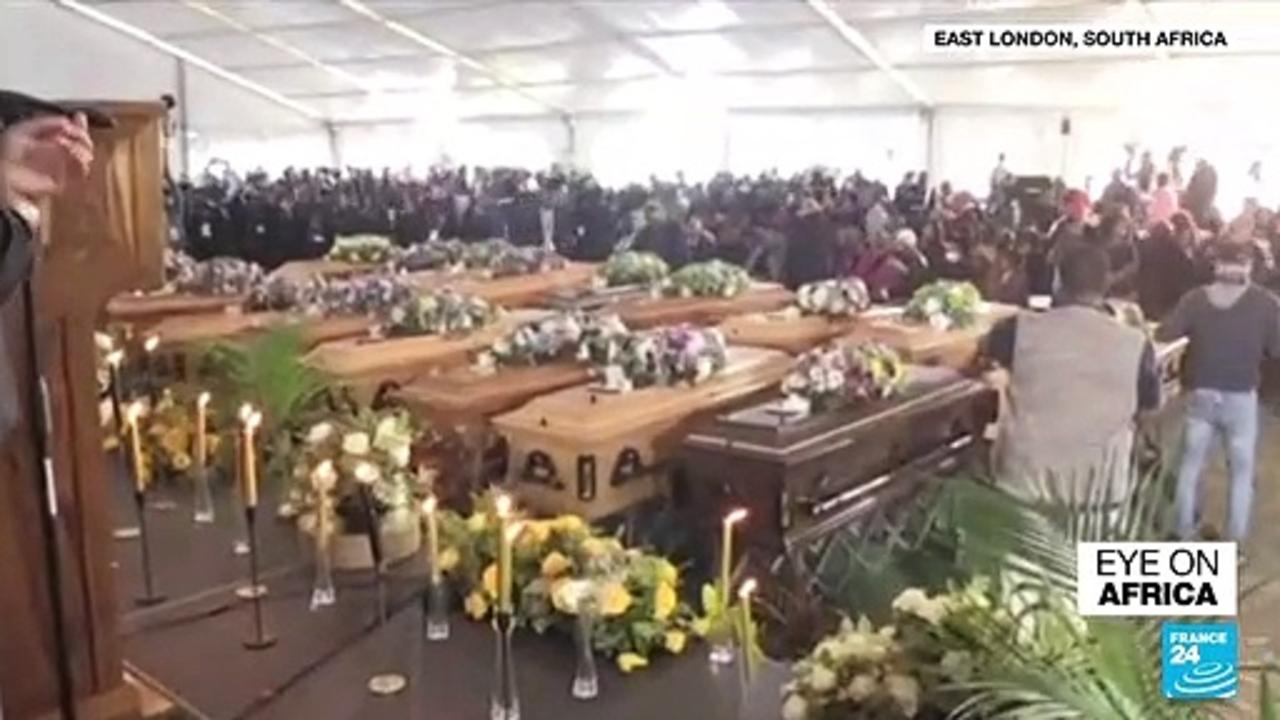 South Africans mourn deaths of 21 teenagers in tavern tragedy