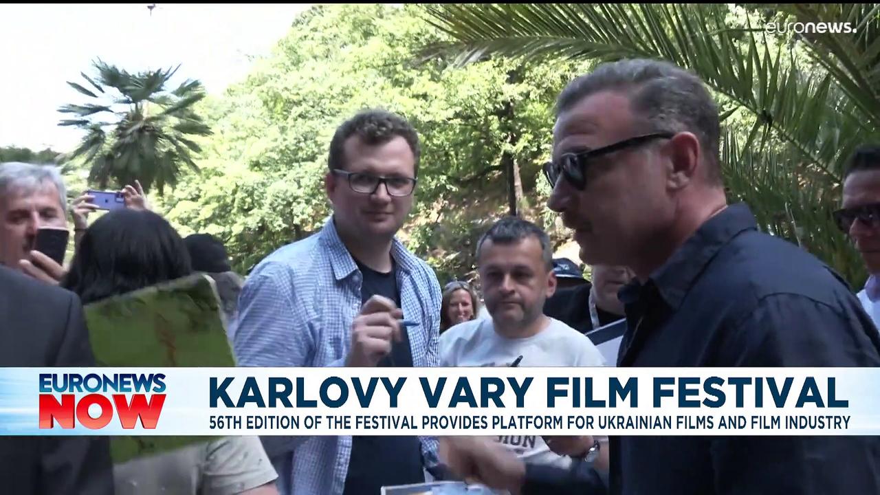Karlovy Vary film festival creates space for works by Ukrainian filmmakers