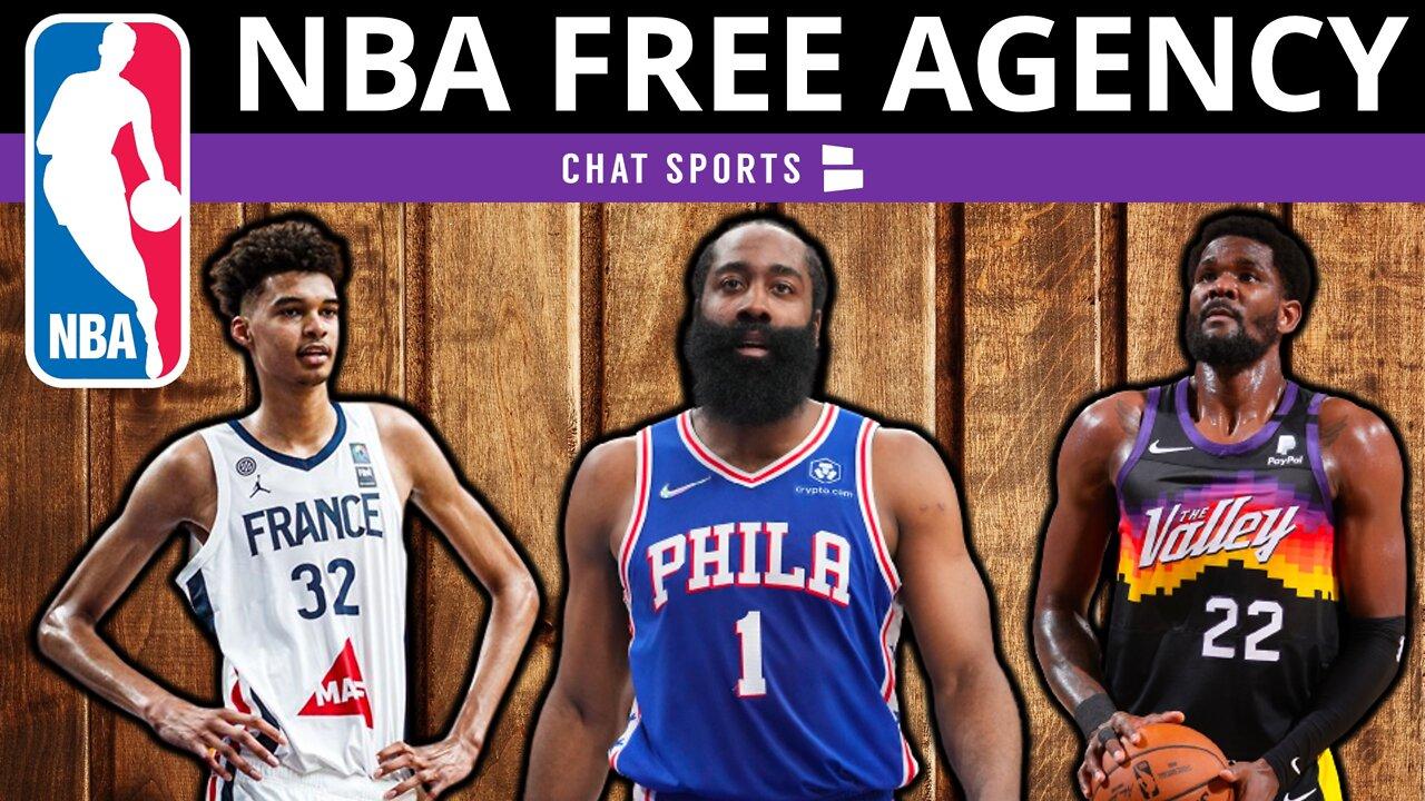 NBA Rumors TODAY: Top NBA Free Agents Remaining, Latest NBA News + Scouting Victor Wembanyama