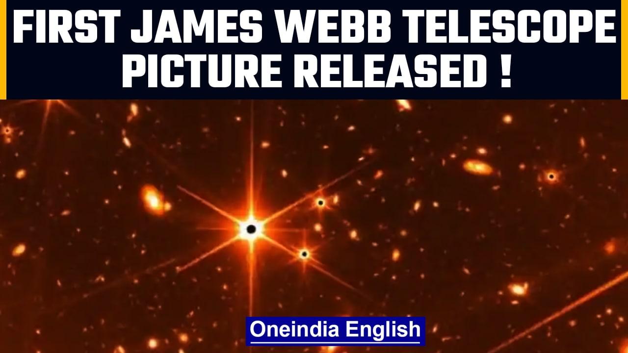 NASA releases first picture captured by James Webb telescope | Oneindia News *space