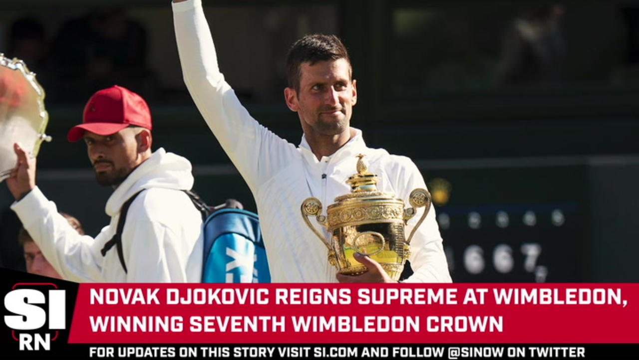 Novak Djokovic Reigns Supreme at Wimbledon, Winning Seventh Wimbledon Crown