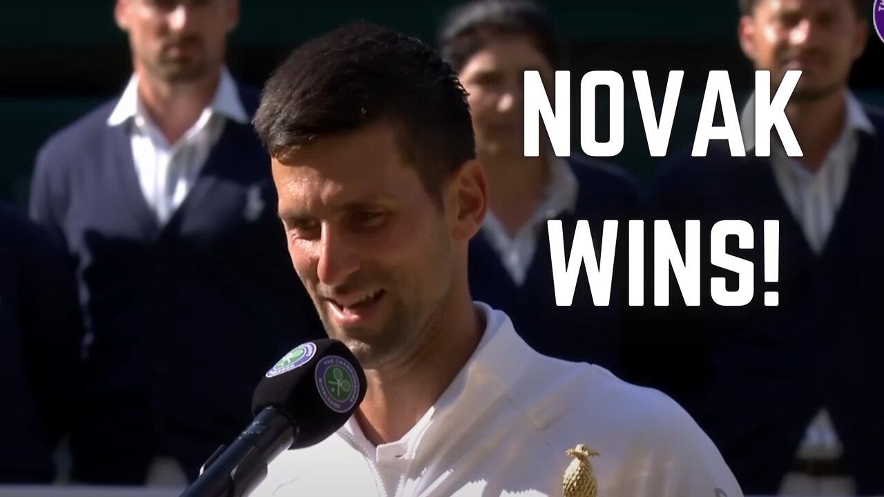 Novak Djokovic Wins Wimbledon for the 4th Straight Year and His 21st Overall Grand Slam Title