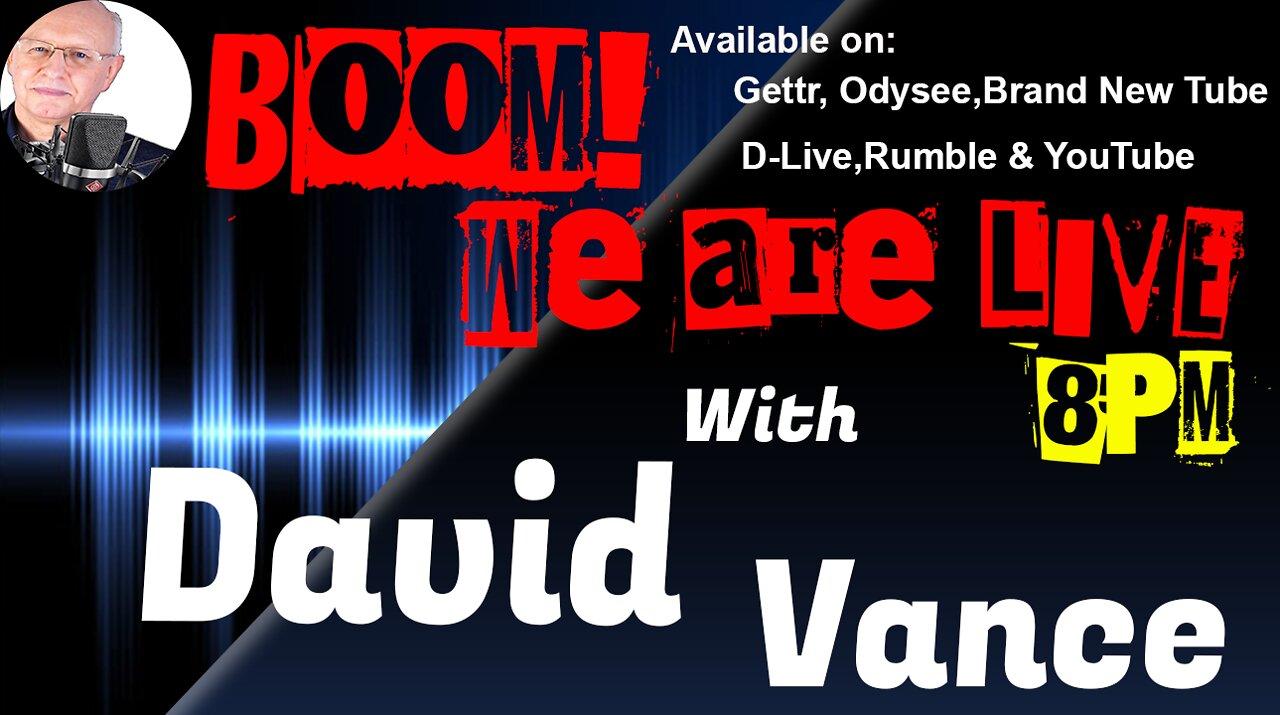 David Vance Monday Night LIVE!