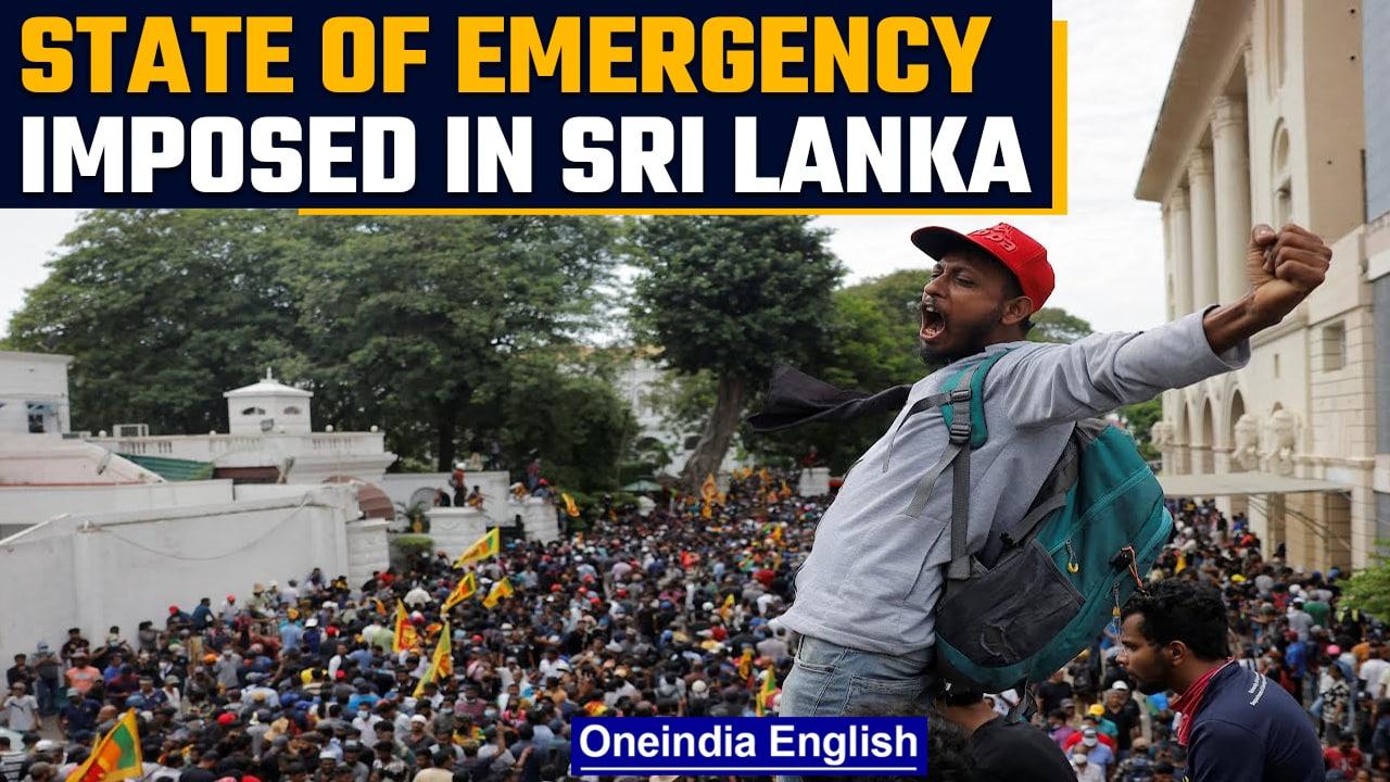 Sri Lanka imposes state of emergency as President Rajapaksha flees | Oneindia News *News