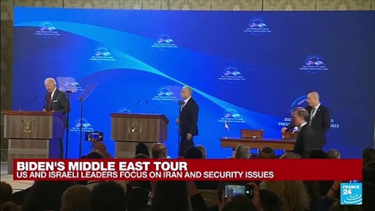 REPLAY: US President Joe Biden, Israeli Prime Minister Yair Lapid hold a joint news conference.