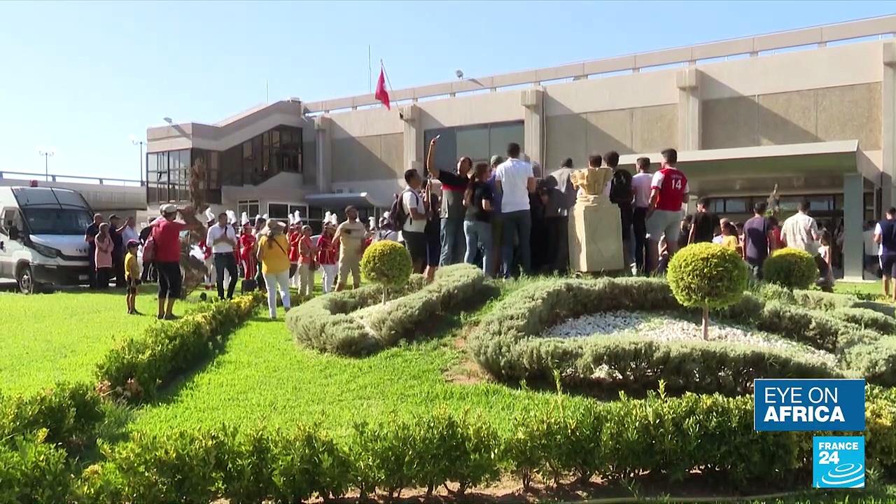Tunisia: Tennis star Ons Jabeur returns home to cheering crowd