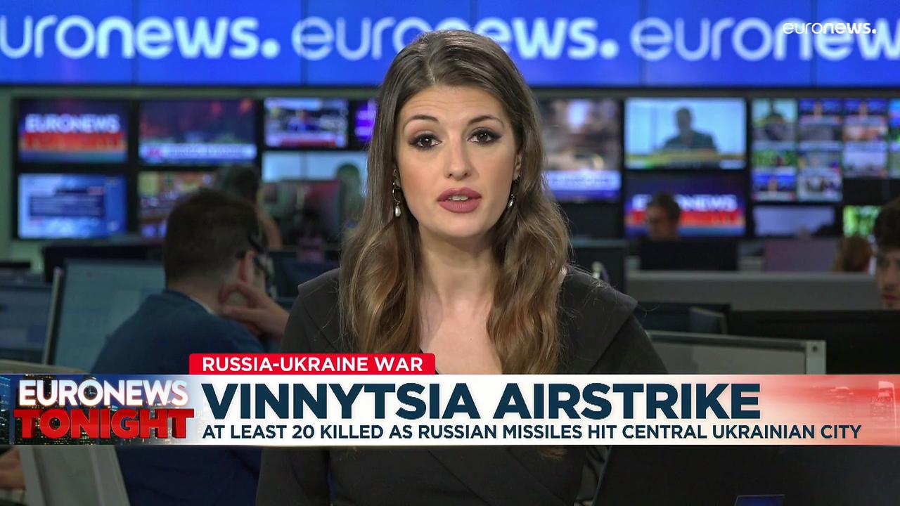 Ukraine war: Russian airstrike kills over 20 people in central city of Vinnytsia