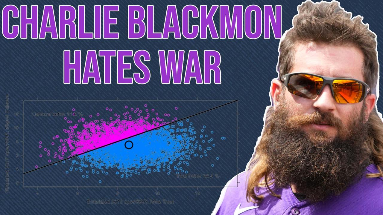 “WAR Is Actually Stupid” - Charlie Blackmon Destroys Your Grandpa’s Favorite Statistic