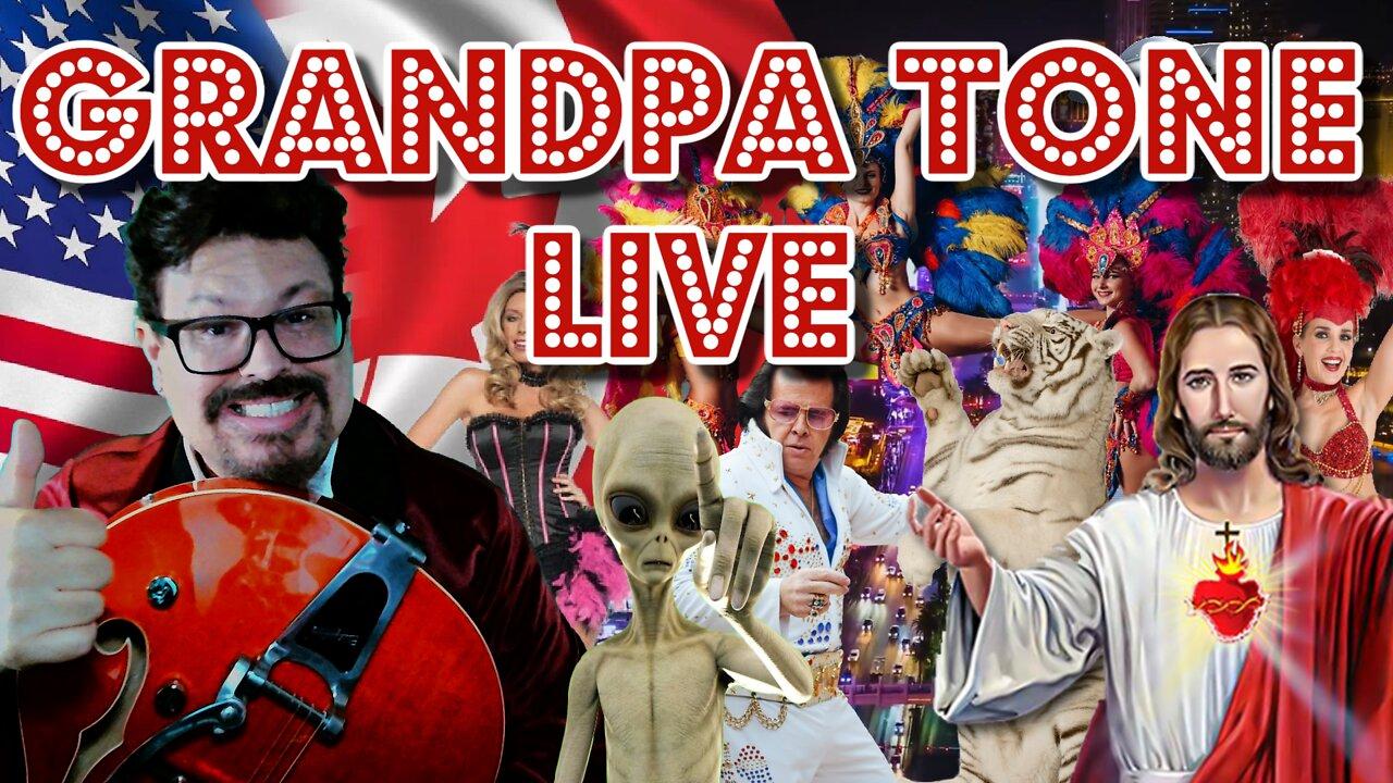 CERN IS OPENING PROTALS, GEORGIA GUIDESTONES AND EATING BUGS IS THE FUTURE! GRANDPA TONE LIVE!!