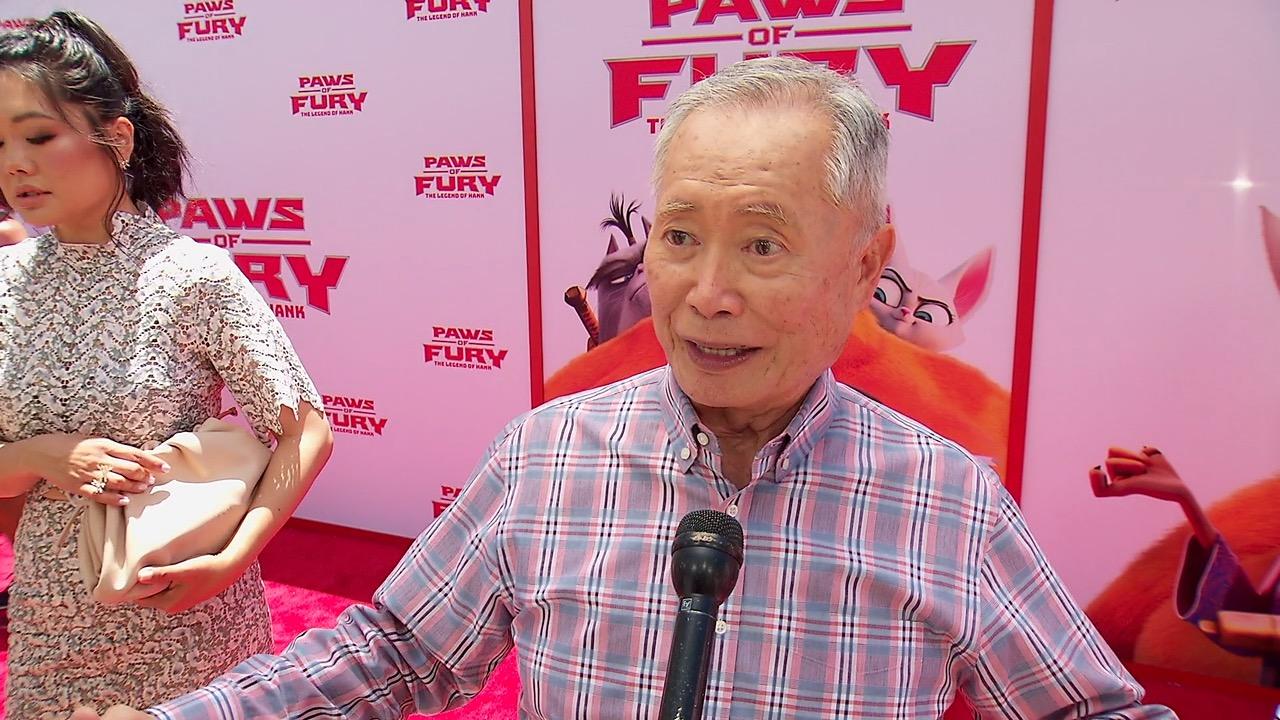 George Takei 'Paws of Fury: The Legend of Hank' Family Day Premiere