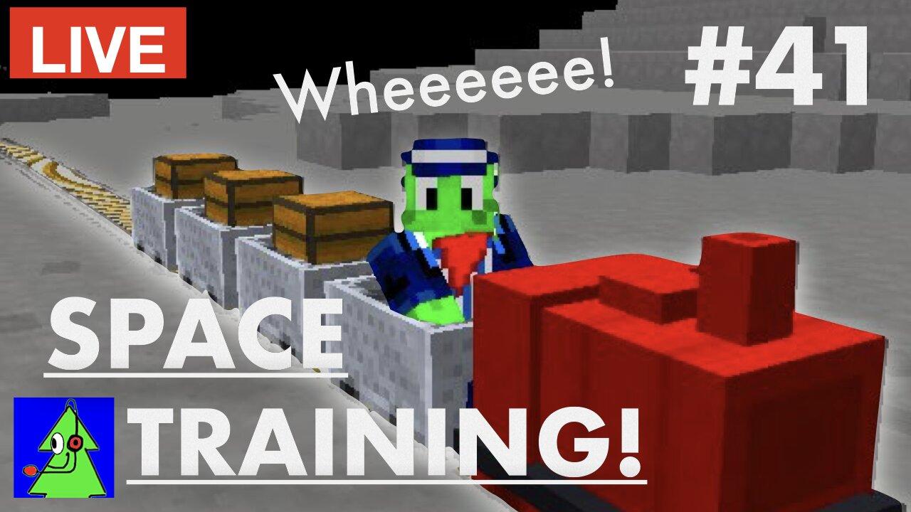 Modded Minecraft Live Stream - Ep41 Space Training Modpack Lets Play (Rumble Exclusive)