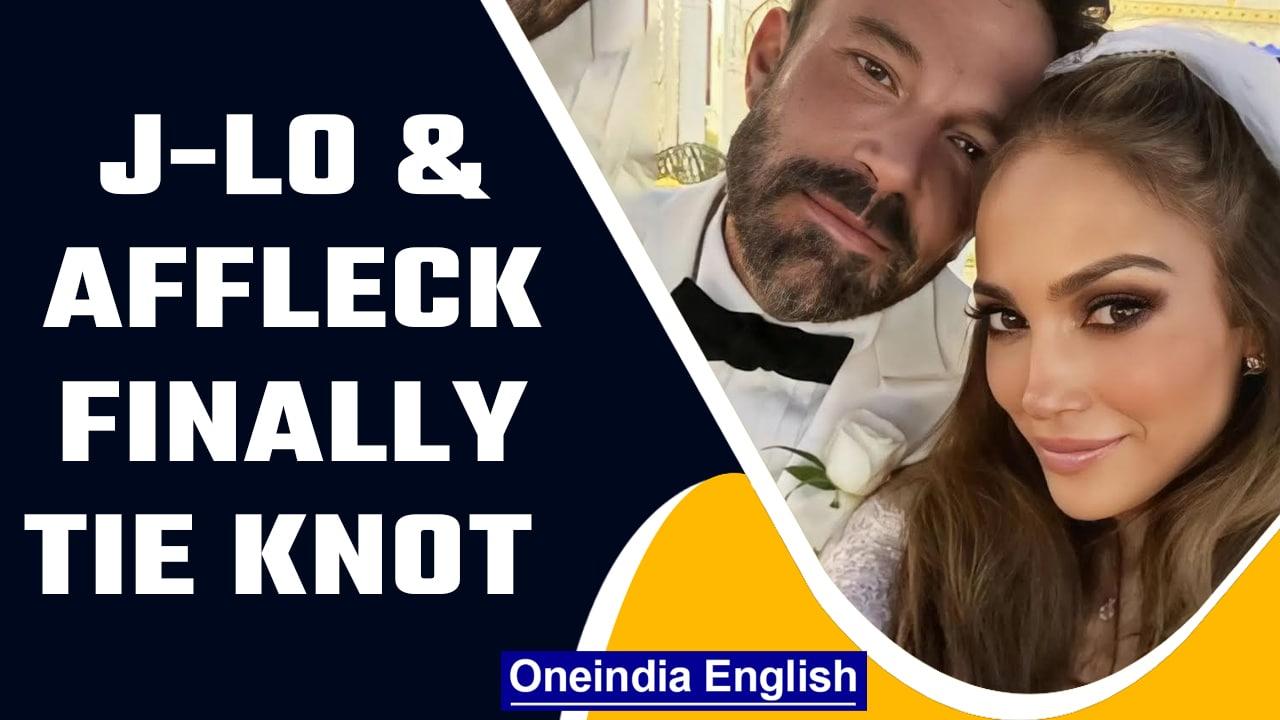 Jennifer Lopez and Ben Affleck get married in Las Vegas | Oneindia News *hollywood