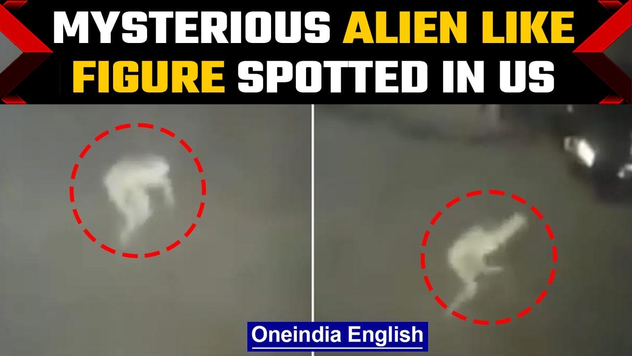 US: Mysterious pale figure spotted in Morehead, Kentucky; Watch | Oneindia News *viralvideo