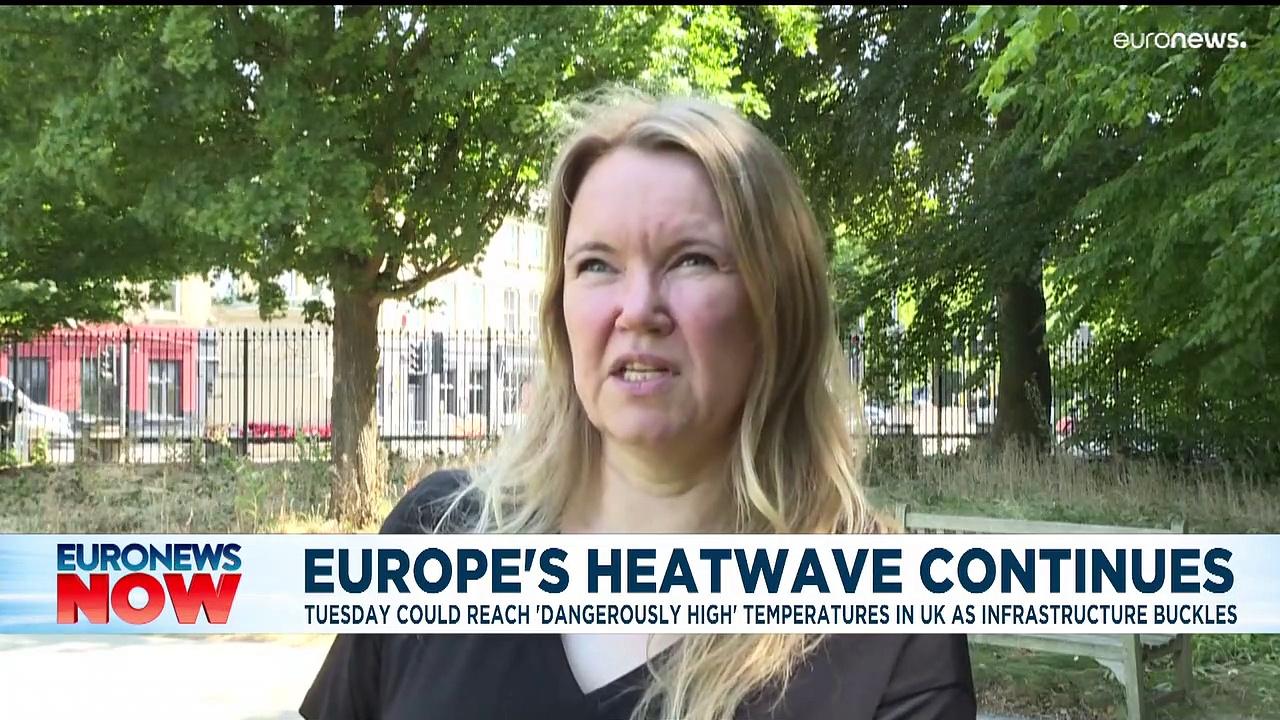 'Climate change is killing people': Europe's extreme heatwave continues
