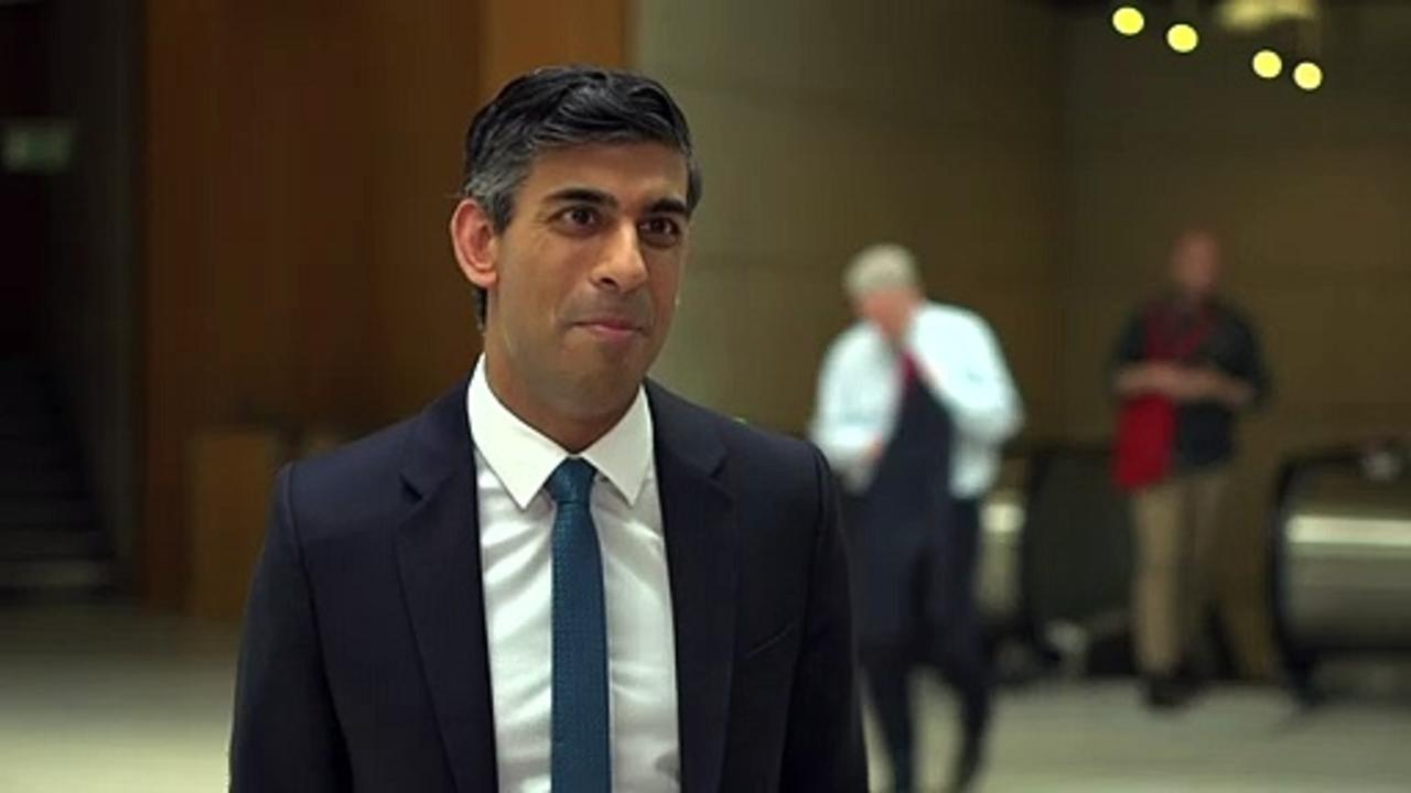Rishi Sunak 'incredibly humbled' by leadership vote success