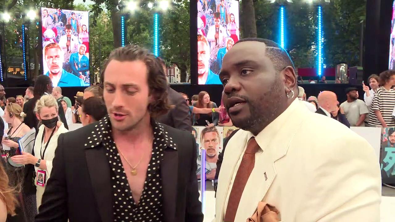 Taylor-Johnson & Tyree Henry are PROUD of BulletTrain