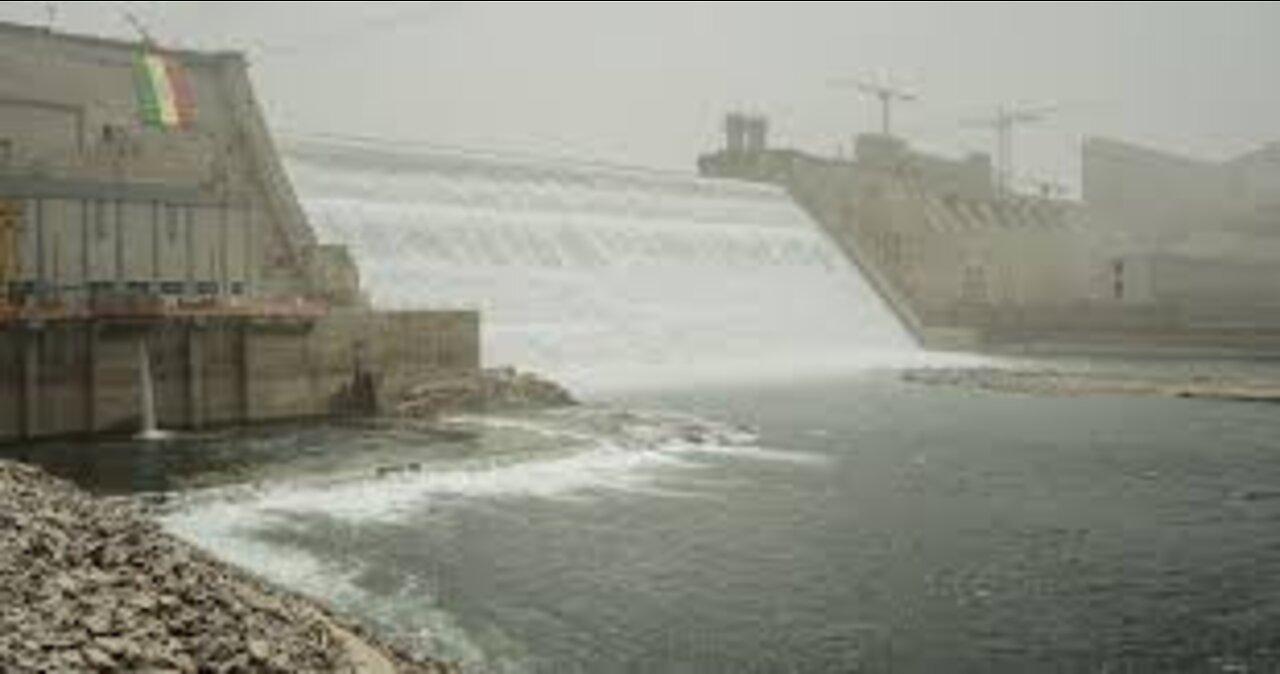 The Grand Ethiopian Renaissance Dam Visualization Project It looks like this when finished