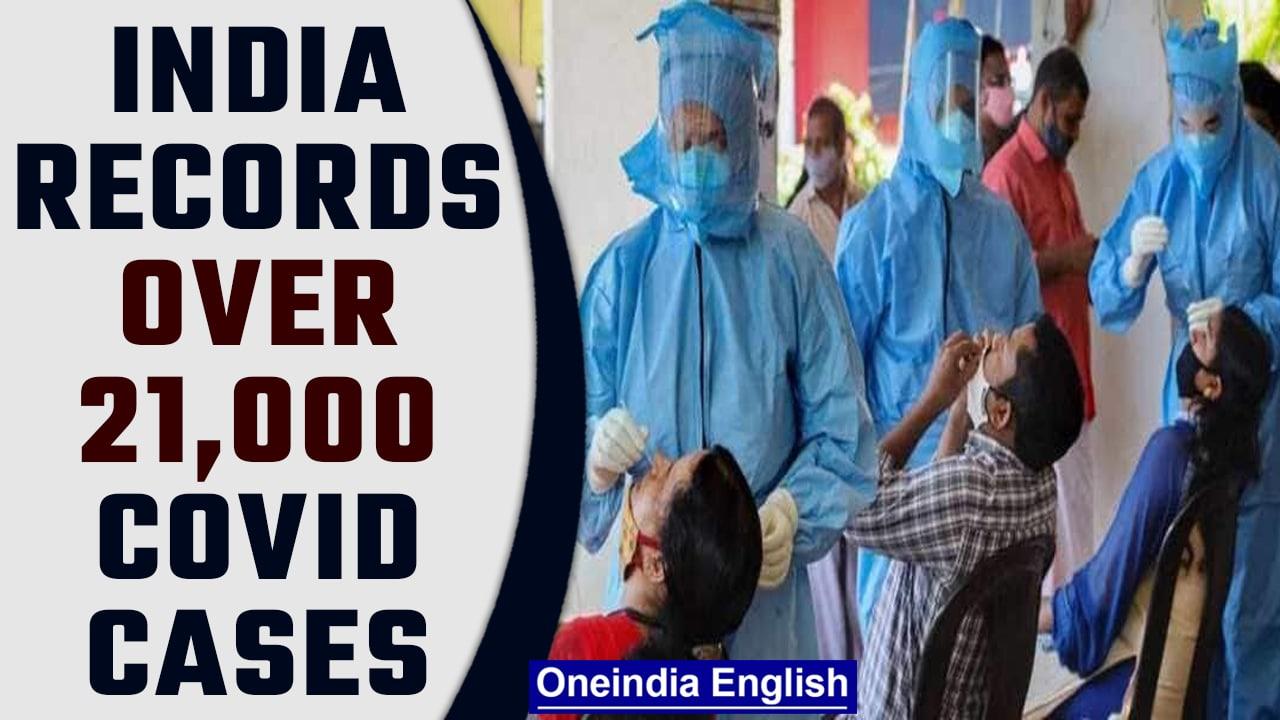Covid-19 update: India logs 21,566 new cases and 45 deaths in last 24 hours | Oneindia News *News